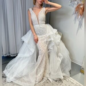 Dress with detachable skirt Clara